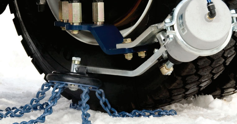 OnSpot automatic tire chain system